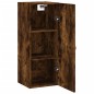 vidaXL Armario de pared roble ahumado 34,5x34x90 cm vidaXL Armario de pared roble ahumado 34,5x34x90 cm