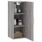 vidaXL Armario de pared gris Sonoma 34,5x34x90 cm vidaXL Armario de pared gris Sonoma 34,5x34x90 cm