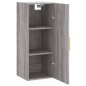 vidaXL Armario de pared gris Sonoma 34,5x34x90 cm vidaXL Armario de pared gris Sonoma 34,5x34x90 cm