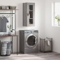 vidaXL Armario de pared gris Sonoma 34,5x34x90 cm