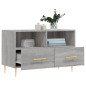 vidaXL Mueble de TV madera de ingeniería gris Sonoma 80x36x50 cm vidaXL Mueble de TV madera de ingeniería gris Sonoma 80x36x50 cm