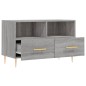 vidaXL Mueble de TV madera de ingeniería gris Sonoma 80x36x50 cm vidaXL Mueble de TV madera de ingeniería gris Sonoma 80x36x50 cm