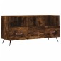 vidaXL Mueble de TV madera de ingeniería roble ahumado 102x36x50 cm vidaXL Mueble de TV madera de ingeniería roble ahumado 102x36x50 cm