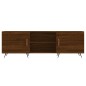 vidaXL Mueble de TV madera de ingeniería roble marrón 150x30x50 cm vidaXL Mueble de TV madera de ingeniería roble marrón 150x30x50 cm
