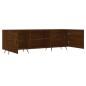 vidaXL Mueble de TV madera de ingeniería roble marrón 150x30x50 cm vidaXL Mueble de TV madera de ingeniería roble marrón 150x30x50 cm