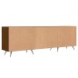 vidaXL Mueble de TV madera de ingeniería roble marrón 150x30x50 cm vidaXL Mueble de TV madera de ingeniería roble marrón 150x30x50 cm