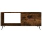vidaXL Mesa de centro madera contrachapada roble ahumado 90x50x40 cm vidaXL Mesa de centro madera contrachapada roble ahumado 90x50x40 cm
