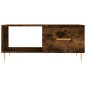 vidaXL Mesa de centro madera contrachapada roble ahumado 90x50x40 cm vidaXL Mesa de centro madera contrachapada roble ahumado 90x50x40 cm