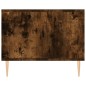 vidaXL Mesa de centro madera contrachapada roble ahumado 90x50x40 cm vidaXL Mesa de centro madera contrachapada roble ahumado 90x50x40 cm