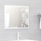 vidaXL Juego de muebles de baño madera de ingeniería blanco brillo vidaXL Juego de muebles de baño madera de ingeniería blanco brillo
