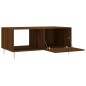vidaXL Mesa de centro madera contrachapada roble marrón 90x50x40 cm vidaXL Mesa de centro madera contrachapada roble marrón 90x50x40 cm