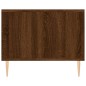 vidaXL Mesa de centro madera contrachapada roble marrón 90x50x40 cm vidaXL Mesa de centro madera contrachapada roble marrón 90x50x40 cm