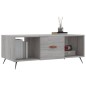 vidaXL Mesa de centro madera contrachapada gris Sonoma 102x50x40 cm vidaXL Mesa de centro madera contrachapada gris Sonoma 102x50x40 cm