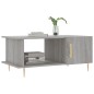 vidaXL Mesa de centro madera contrachapada gris Sonoma 90x50x40 cm vidaXL Mesa de centro madera contrachapada gris Sonoma 90x50x40 cm