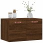 vidaXL Armario de pared madera ingeniería marrón roble 60x36,5x35 cm vidaXL Armario de pared madera ingeniería marrón roble 60x36,5x35 cm