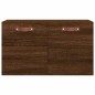 vidaXL Armario de pared madera ingeniería marrón roble 60x36,5x35 cm vidaXL Armario de pared madera ingeniería marrón roble 60x36,5x35 cm