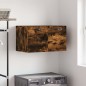 vidaXL Armario de pared madera ingeniería roble ahumado 60x36,5x35 cm vidaXL Armario de pared madera ingeniería roble ahumado 60x36,5x35 cm