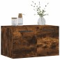 vidaXL Armario de pared madera ingeniería roble ahumado 60x36,5x35 cm vidaXL Armario de pared madera ingeniería roble ahumado 60x36,5x35 cm