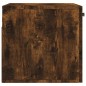 vidaXL Armario de pared madera ingeniería roble ahumado 60x36,5x35 cm vidaXL Armario de pared madera ingeniería roble ahumado 60x36,5x35 cm