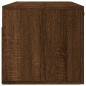 vidaXL Armario de pared madera ingeniería marrón roble 100x36,5x35 cm vidaXL Armario de pared madera ingeniería marrón roble 100x36,5x35 cm