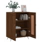vidaXL Aparador de madera de ingeniería marrón roble 69,5x34x90 cm vidaXL Aparador de madera de ingeniería marrón roble 69,5x34x90 cm