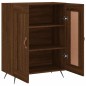 vidaXL Aparador de madera de ingeniería marrón roble 69,5x34x90 cm vidaXL Aparador de madera de ingeniería marrón roble 69,5x34x90 cm