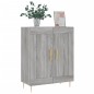 vidaXL Aparador de madera de ingeniería gris Sonoma 69,5x34x90 cm vidaXL Aparador de madera de ingeniería gris Sonoma 69,5x34x90 cm