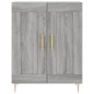 vidaXL Aparador de madera de ingeniería gris Sonoma 69,5x34x90 cm vidaXL Aparador de madera de ingeniería gris Sonoma 69,5x34x90 cm