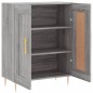 vidaXL Aparador de madera de ingeniería gris Sonoma 69,5x34x90 cm vidaXL Aparador de madera de ingeniería gris Sonoma 69,5x34x90 cm