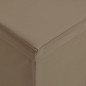 vidaXL Banco con almacenaje plegable capuchino PVC vidaXL Banco con almacenaje plegable capuchino PVC