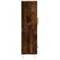 vidaXL Aparador alto madera de ingeniería roble ahumado 69,5x31x115 cm vidaXL Aparador alto madera de ingeniería roble ahumado 69,5x31x115 cm