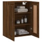 vidaXL Armario de pared madera ingeniería roble marrón 69,5x34x90 cm vidaXL Armario de pared madera ingeniería roble marrón 69,5x34x90 cm