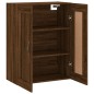 vidaXL Armario de pared madera ingeniería roble marrón 69,5x34x90 cm vidaXL Armario de pared madera ingeniería roble marrón 69,5x34x90 cm