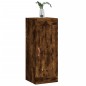 vidaXL Armario de pared madera ingeniería roble ahumado 34,5x34x90 cm vidaXL Armario de pared madera ingeniería roble ahumado 34,5x34x90 cm