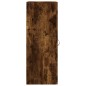 vidaXL Armario de pared madera ingeniería roble ahumado 34,5x34x90 cm vidaXL Armario de pared madera ingeniería roble ahumado 34,5x34x90 cm