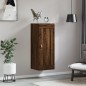 vidaXL Armario de pared madera ingeniería marrón roble 34,5x34x90 cm vidaXL Armario de pared madera ingeniería marrón roble 34,5x34x90 cm