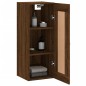 vidaXL Armario de pared madera ingeniería marrón roble 34,5x34x90 cm vidaXL Armario de pared madera ingeniería marrón roble 34,5x34x90 cm