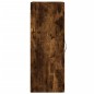 vidaXL Armario de pared madera ingeniería roble ahumado 34,5x34x90 cm vidaXL Armario de pared madera ingeniería roble ahumado 34,5x34x90 cm
