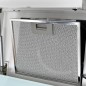 vidaXL Campana extractora pared 90 cm acero inoxidable 756 m³/h blanco