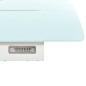 vidaXL Campana extractora pared 90 cm acero inoxidable 756 m³/h blanco