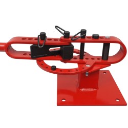 vidaXL Máquina dobladora de tubo de acero del banco