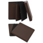 vidaXL Taburetes de almacenaje plegables 2 uds marrón PVC vidaXL Taburetes de almacenaje plegables 2 uds marrón PVC