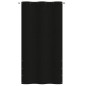 vidaXL Toldo pantalla para balcón de tela oxford negro 120x240 cm