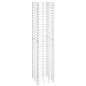 vidaXL Arriates de gaviones 3 unidades hierro 30x30x150 cm vidaXL Arriates de gaviones 3 unidades hierro 30x30x150 cm