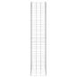 vidaXL Arriates de gaviones 3 unidades hierro 30x30x150 cm vidaXL Arriates de gaviones 3 unidades hierro 30x30x150 cm