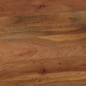 vidaXL Mesa de comedor de madera de acacia maciza y acero 120x60x76 cm vidaXL Mesa de comedor de madera de acacia maciza y acero 120x60x76 cm