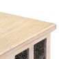 vidaXL Caja de almacenaje madera maciza de acacia 110x40x45 cm blanco vidaXL Caja de almacenaje madera maciza de acacia 110x40x45 cm blanco