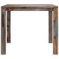 vidaXL Mesa de comedor de madera maciza de sheesham gris 180x90x76 cm vidaXL Mesa de comedor de madera maciza de sheesham gris 180x90x76 cm