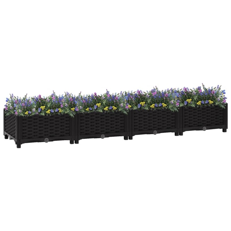 vidaXL Arriate 160x40x23 cm polipropileno vidaXL Arriate 160x40x23 cm polipropileno