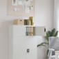 vidaXL Armario archivador de acero gris claro 90x40x40 cm vidaXL Armario archivador de acero gris claro 90x40x40 cm